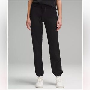 NWT- Lululemon Mid Rise Dance Studio Pant -Regular Length- Black- Size: 10